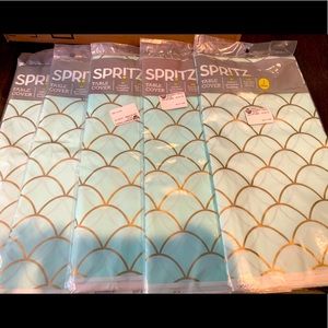 6 Mermaid Scale Style Table Covers